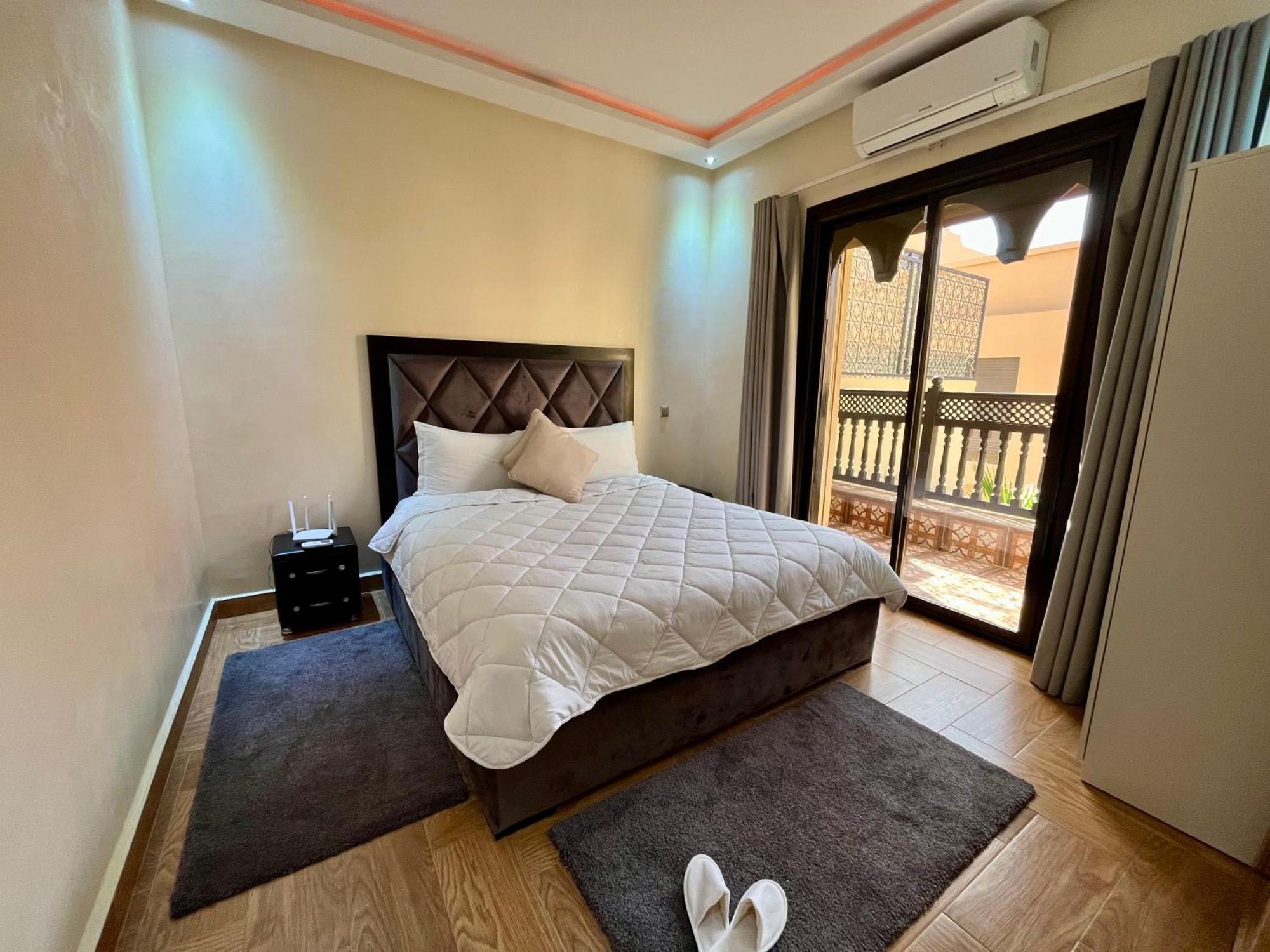 Villa Al Nour Avec Piscine Marrakesh Exteriör bild