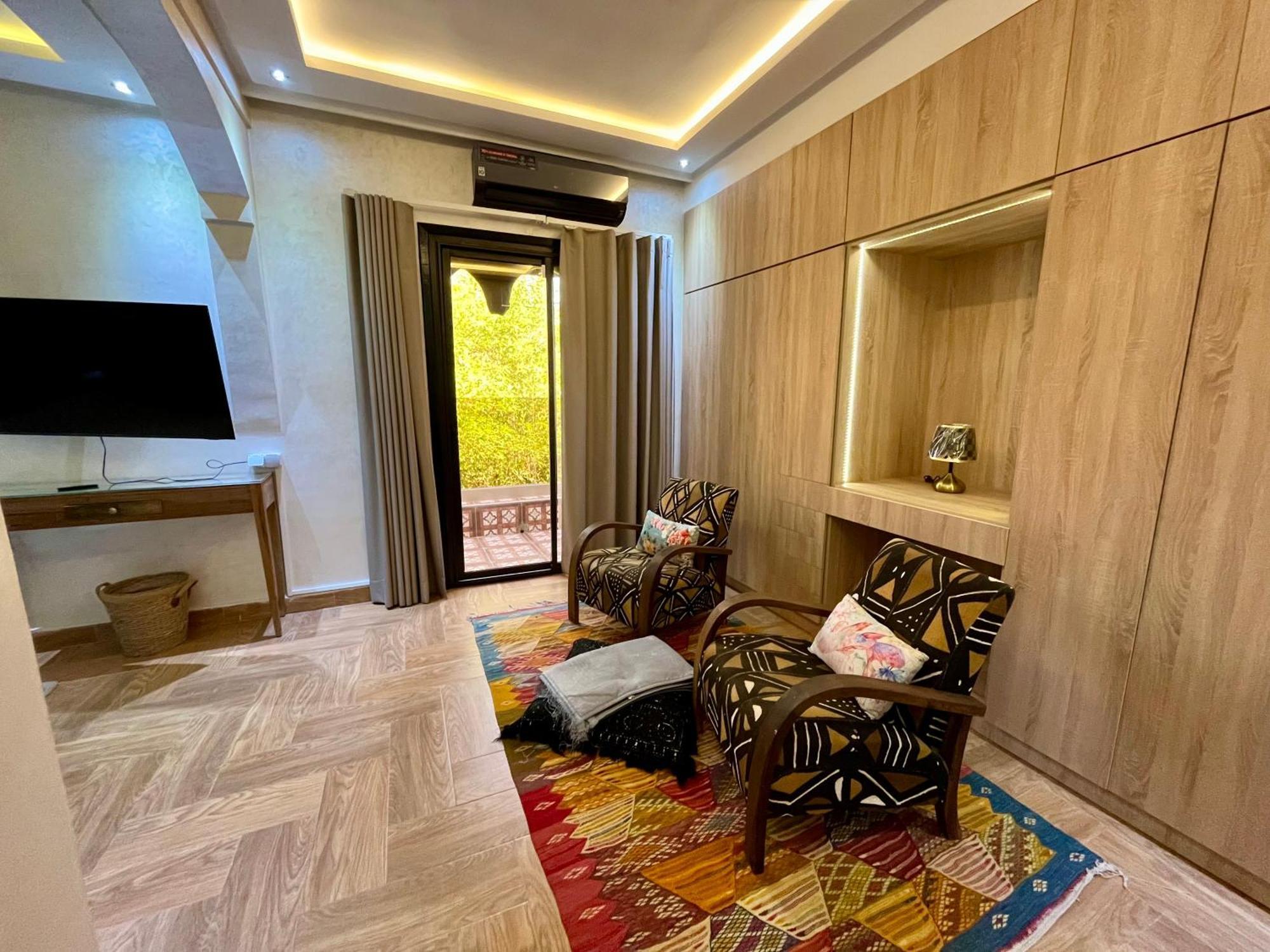 Villa Al Nour Avec Piscine Marrakesh Exteriör bild