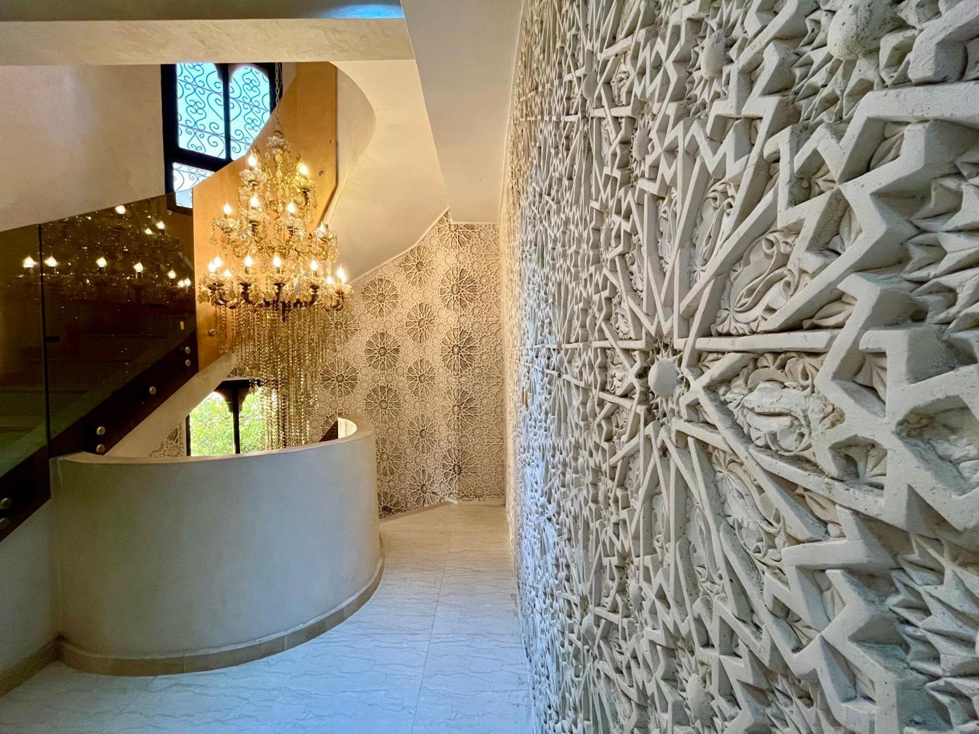 Villa Al Nour Avec Piscine Marrakesh Exteriör bild
